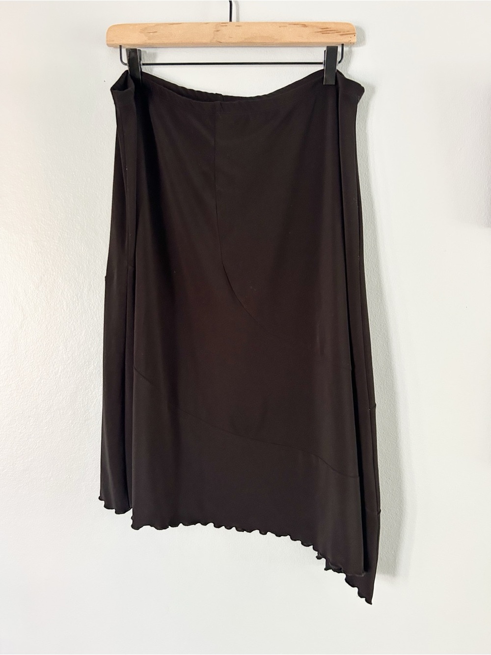 Susan Lawrence vintage y2k asymmetrical black skirt